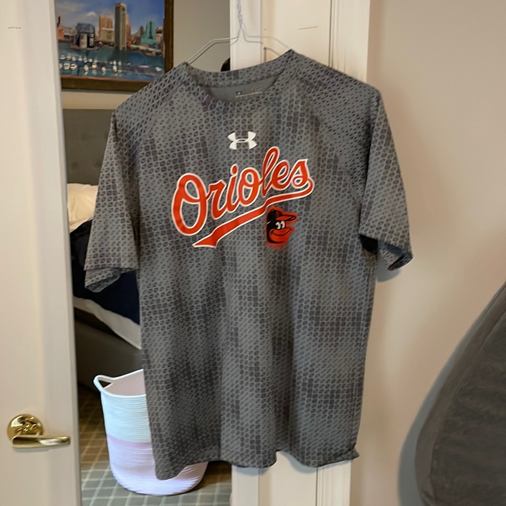 Baltimore Orioles Under Armour loose fit large tech tee